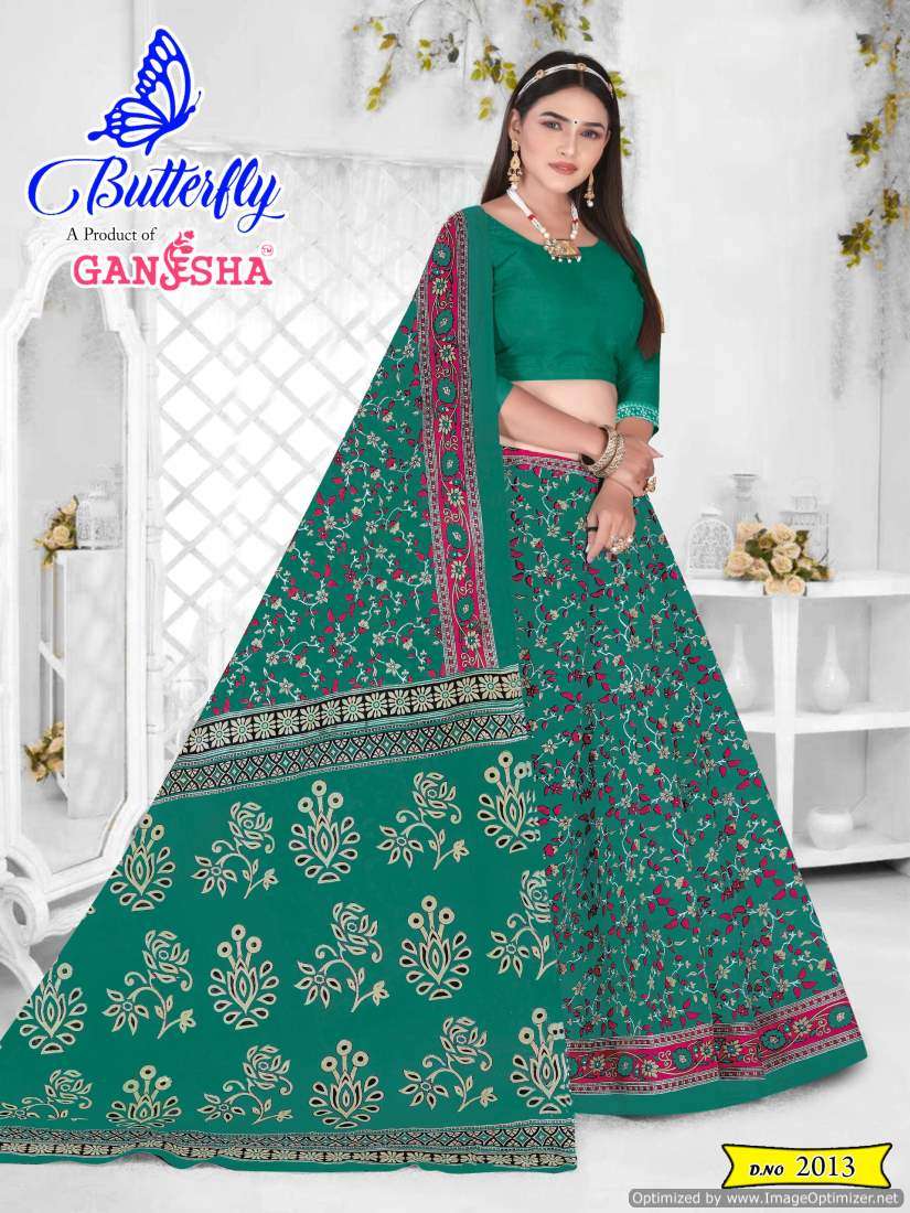 Ganesha Butterfly Vol-2 – Cotton Sarees - Wholesale Catalog