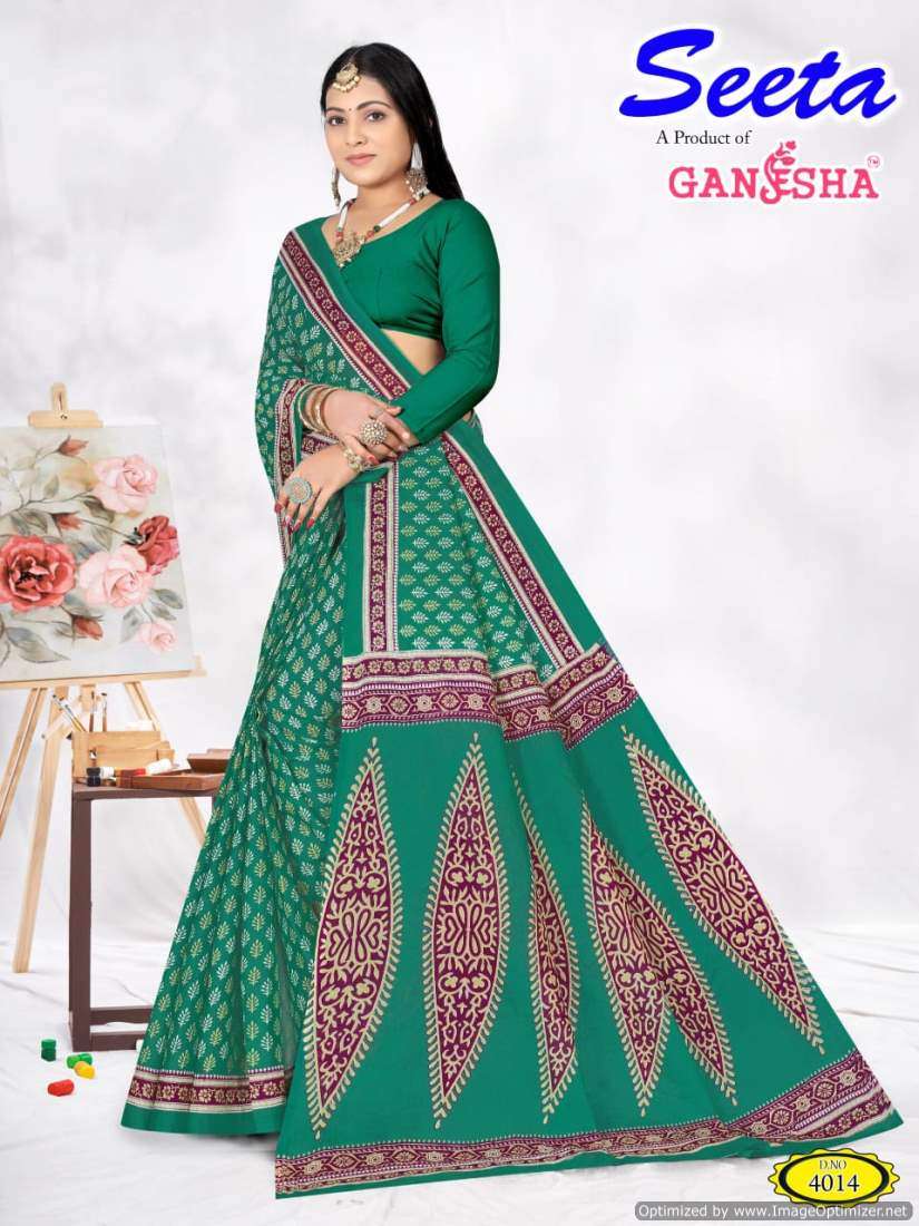 Ganesha Seeta Vol-4 – Cotton Sarees - Wholesale Catalog