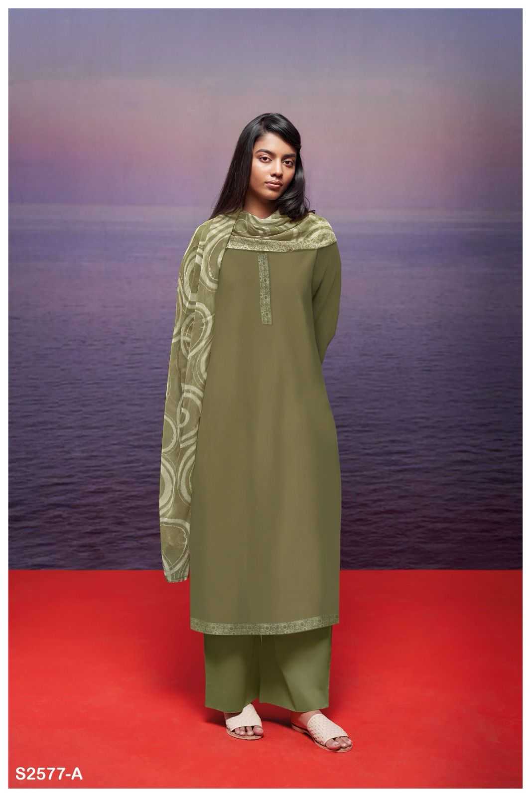 Ganga ABQURAH 2577 Dress Materials Wholesale catalog