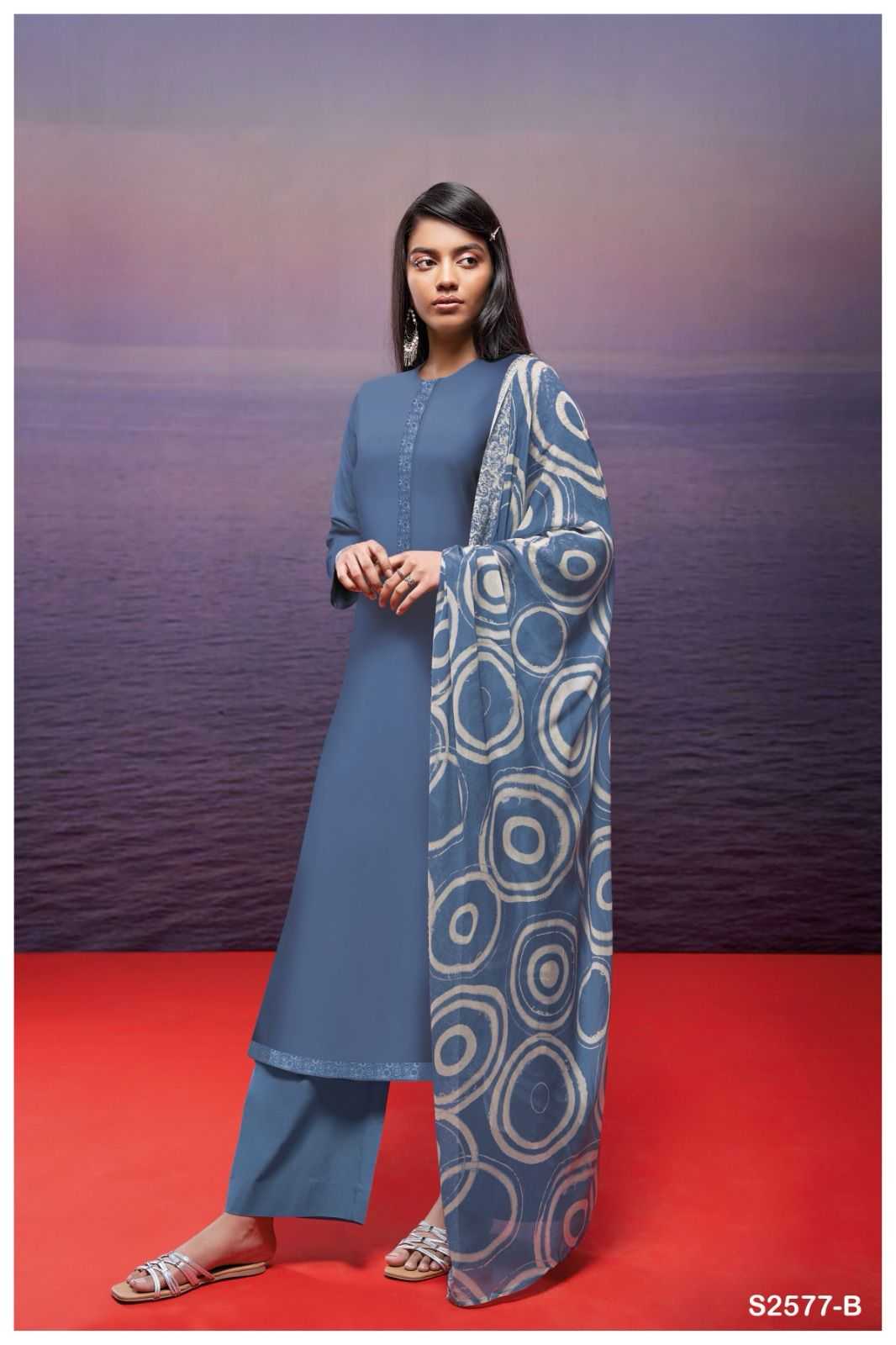 Ganga ABQURAH 2577 Dress Materials Wholesale catalog