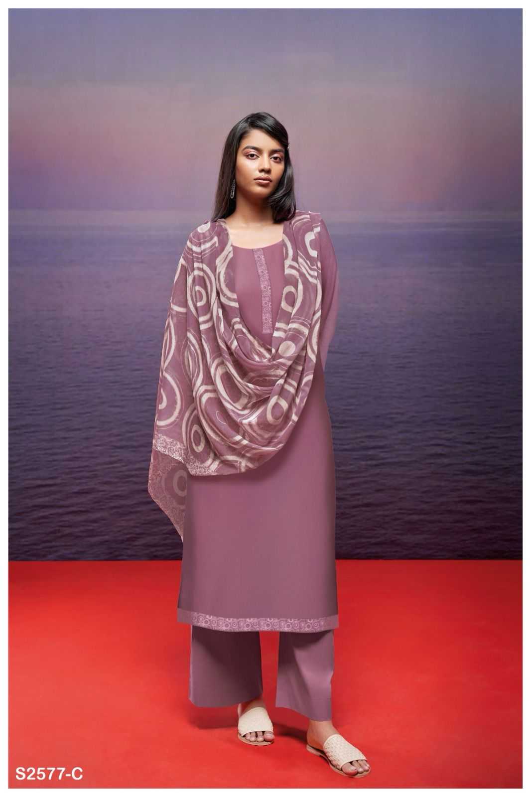 Ganga ABQURAH 2577 Dress Materials Wholesale catalog