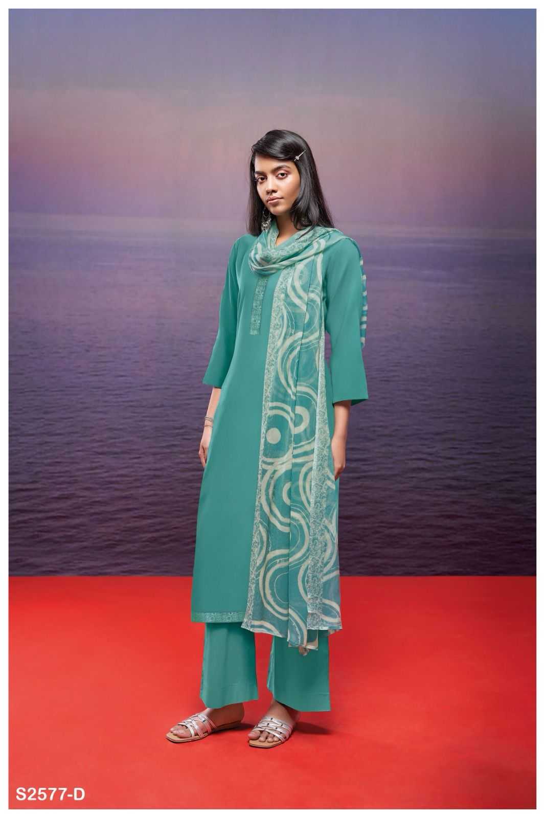 Ganga ABQURAH 2577 Dress Materials Wholesale catalog