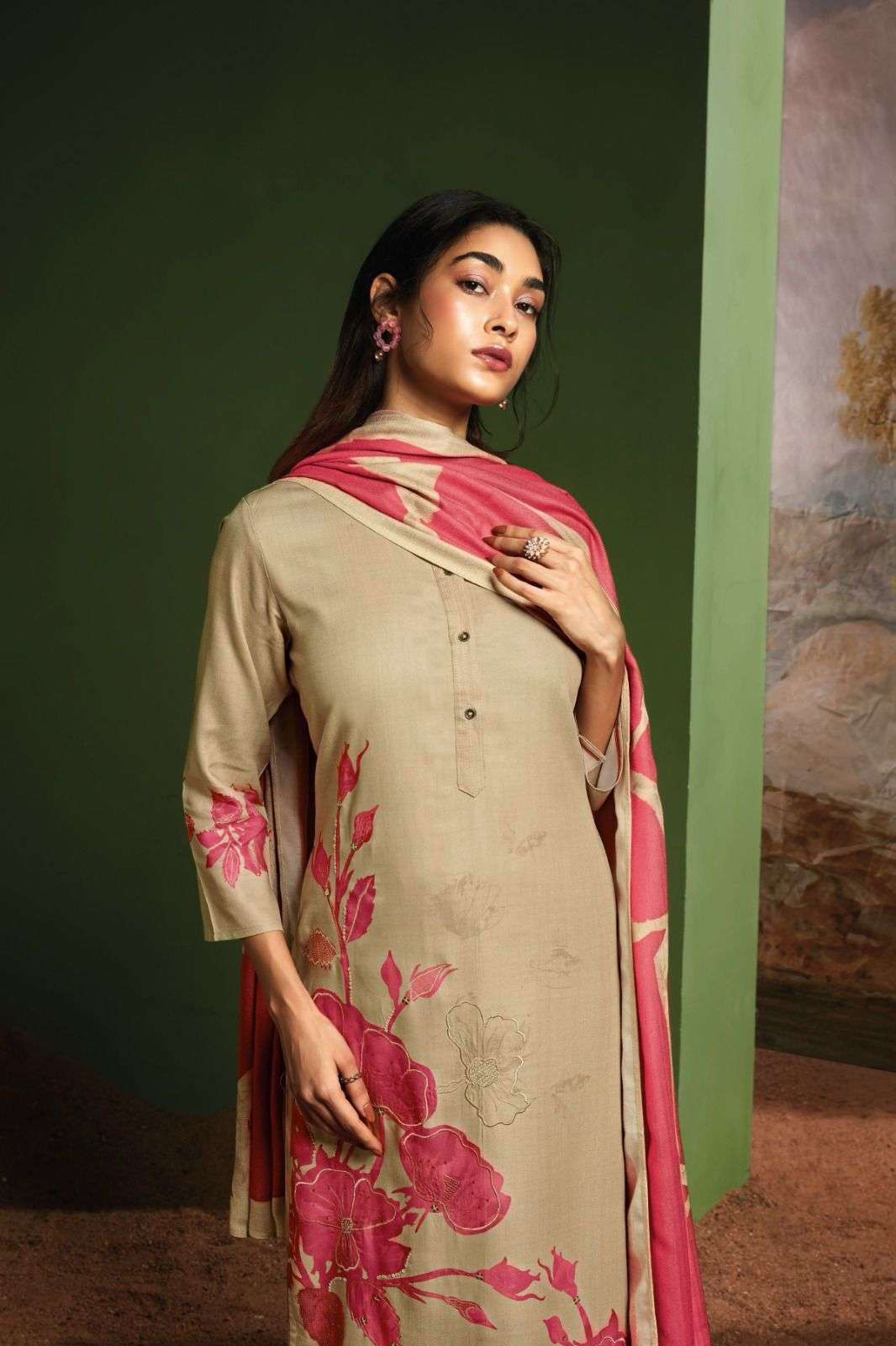 Ganga ANISHA Dress Materials Wholesale catalog