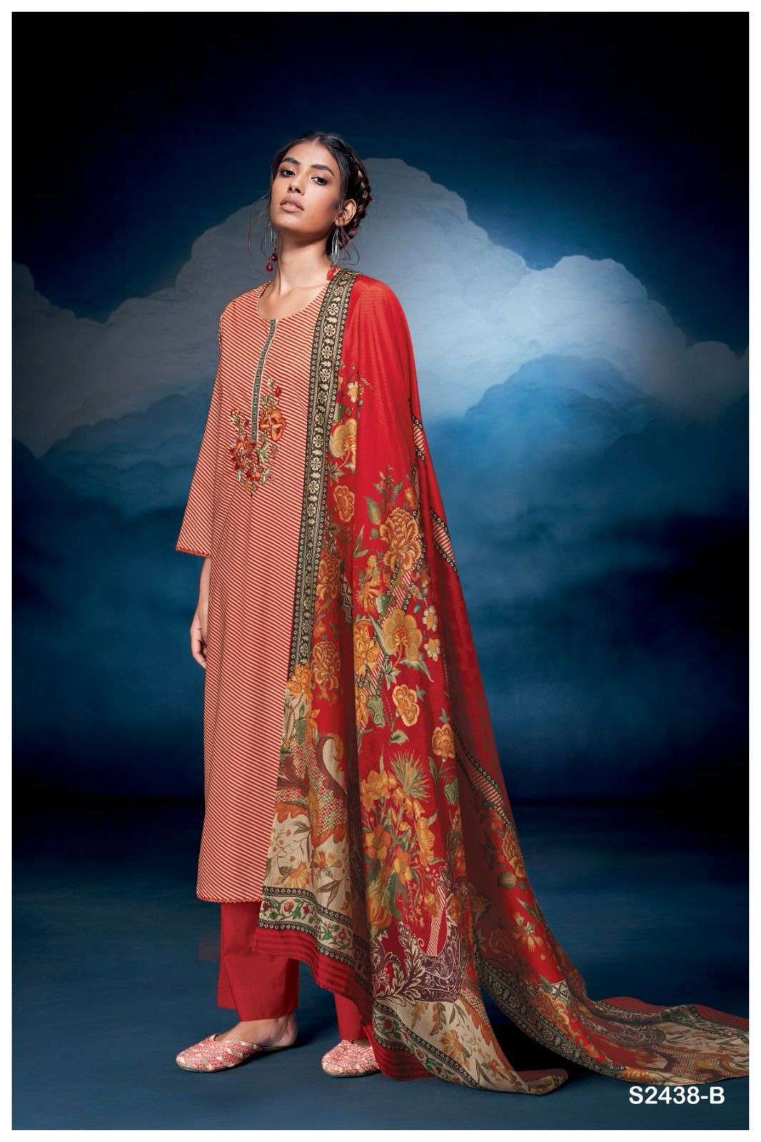 Ganga DELLA 2438 Salwar kameez Wholesale catalog