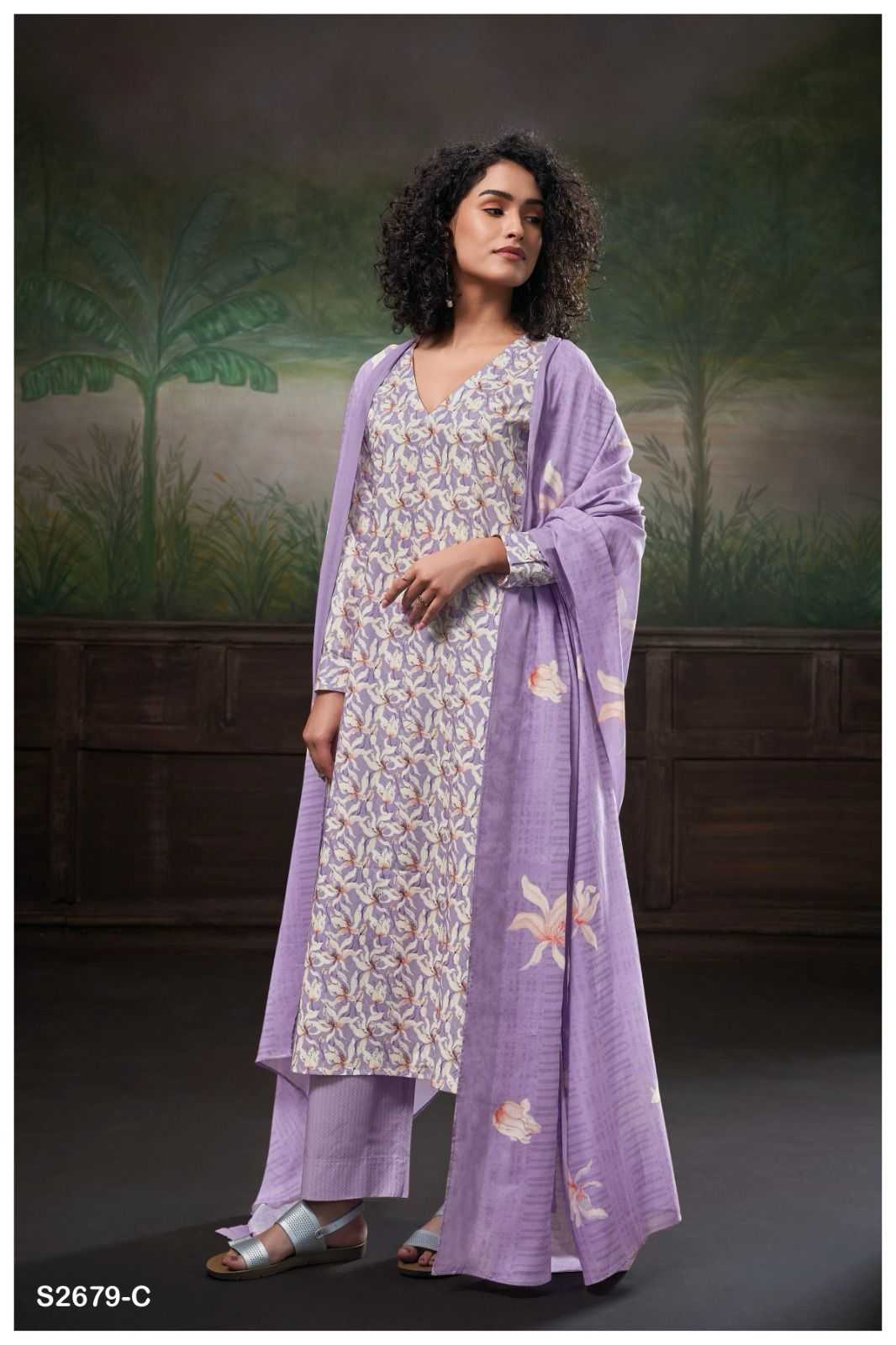 Ganga DITI 2679 Dress Materials Wholesale catalog