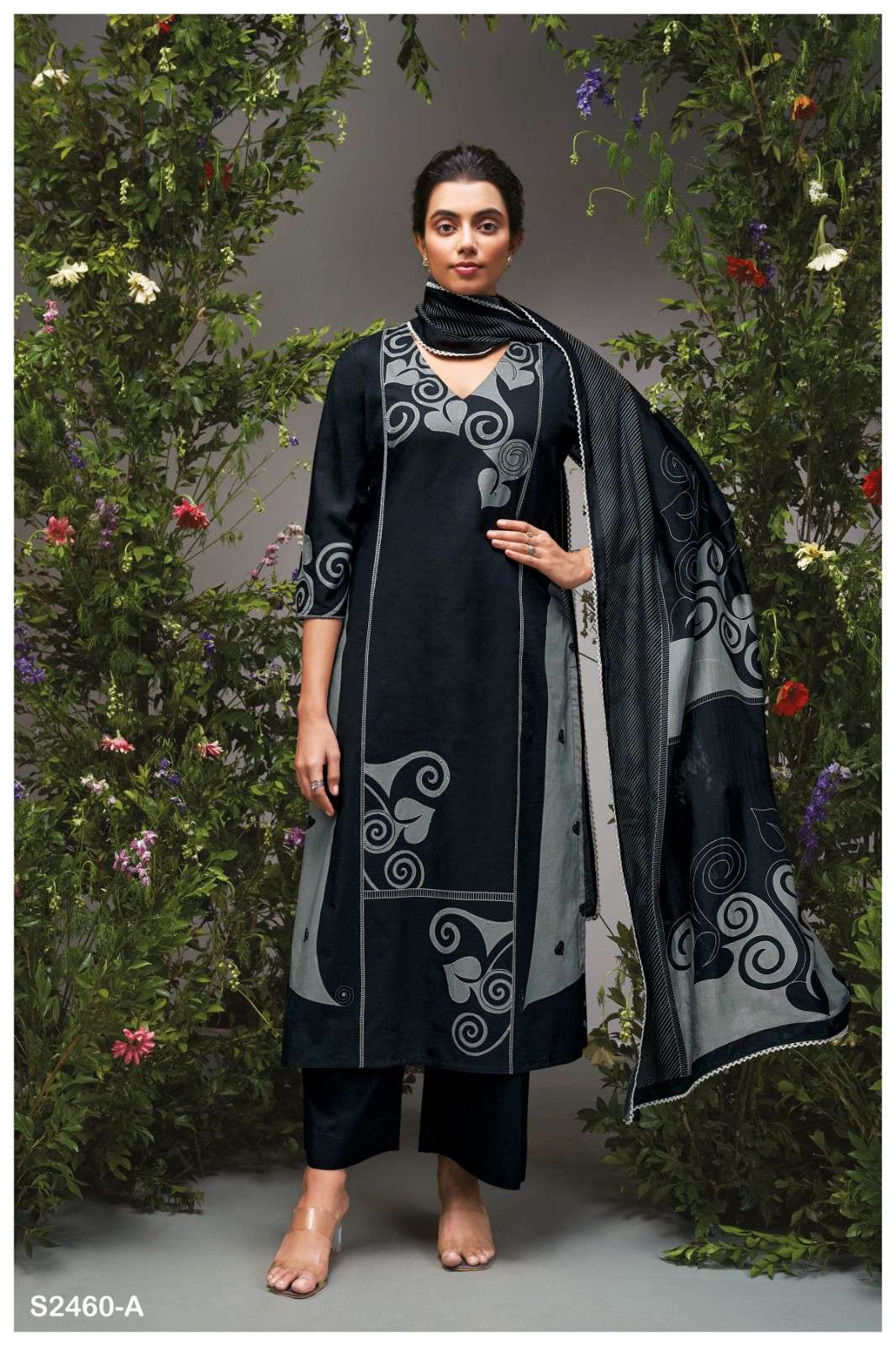Ganga DOVIE 2460 Salwar kameez Wholesale catalog