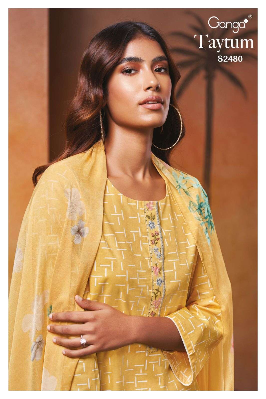 Ganga TAYTUM 2480 Dress Materials Wholesale catalog