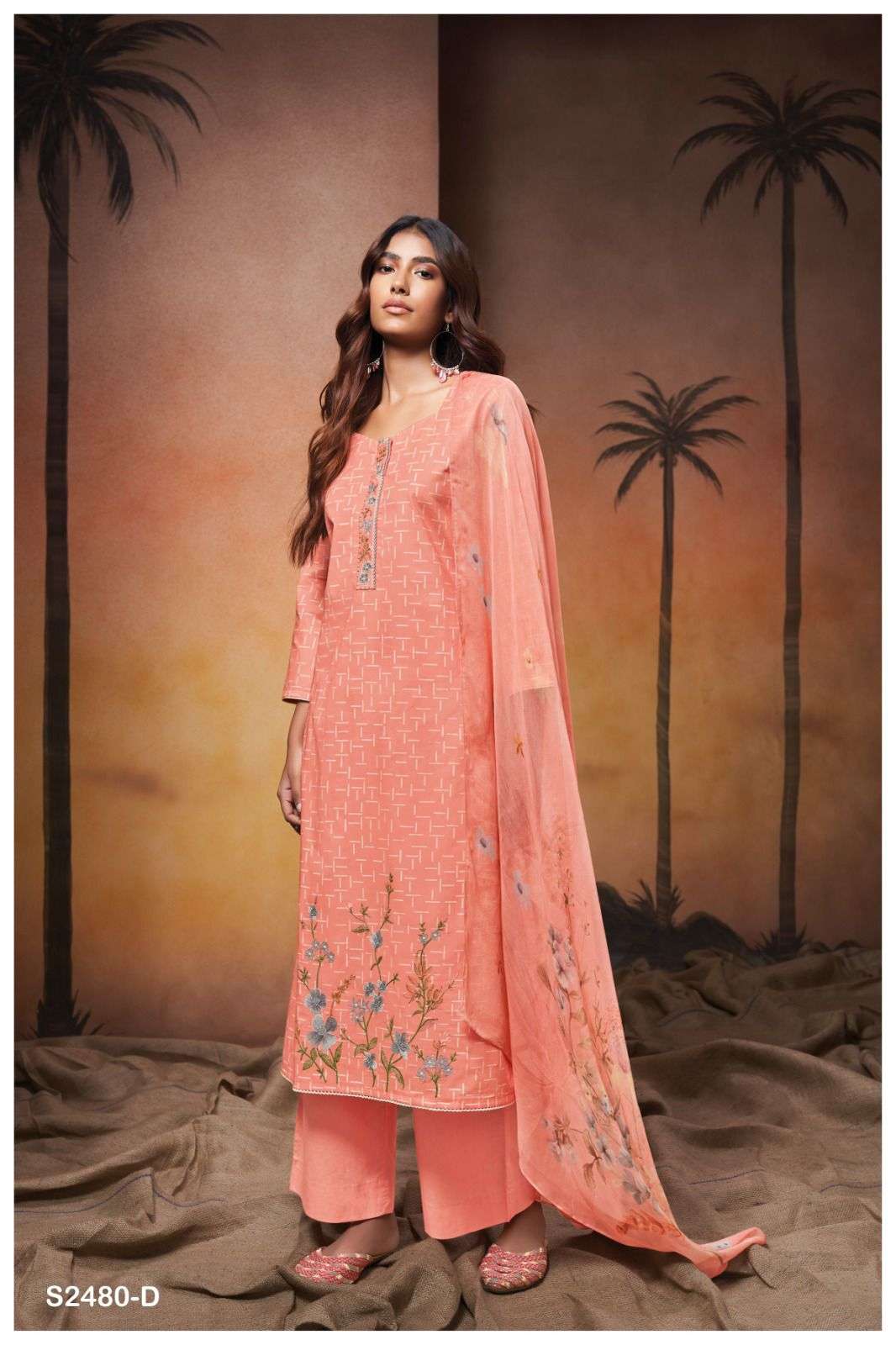 Ganga TAYTUM 2480 Dress Materials Wholesale catalog