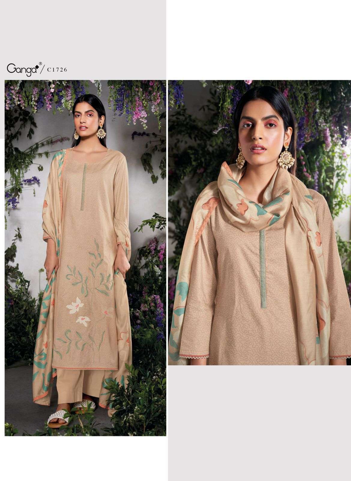 Ganga ERAYA Salwar kameez Wholesale catalog