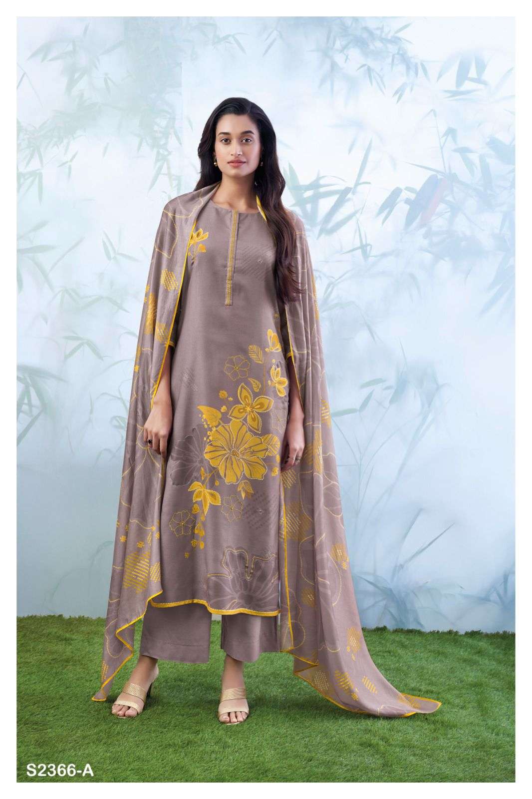 Ganga FRANKIE 2366 Dress Materials Wholesale catalog