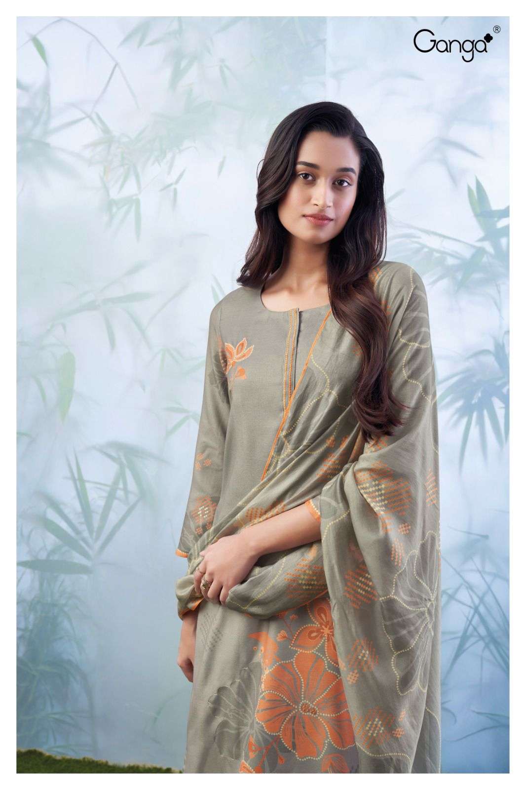 Ganga FRANKIE 2366 Dress Materials Wholesale catalog
