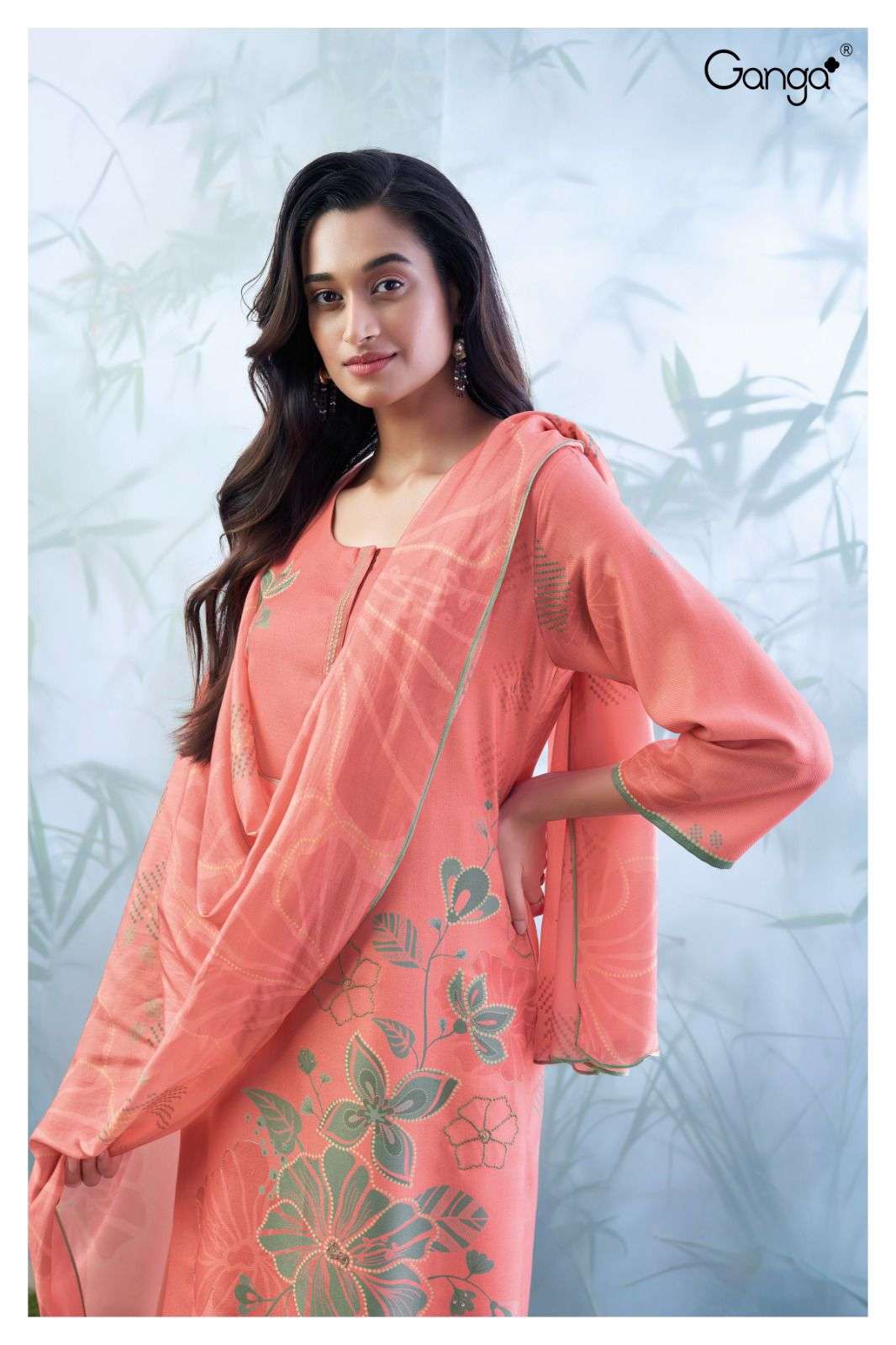 Ganga FRANKIE 2366 Dress Materials Wholesale catalog
