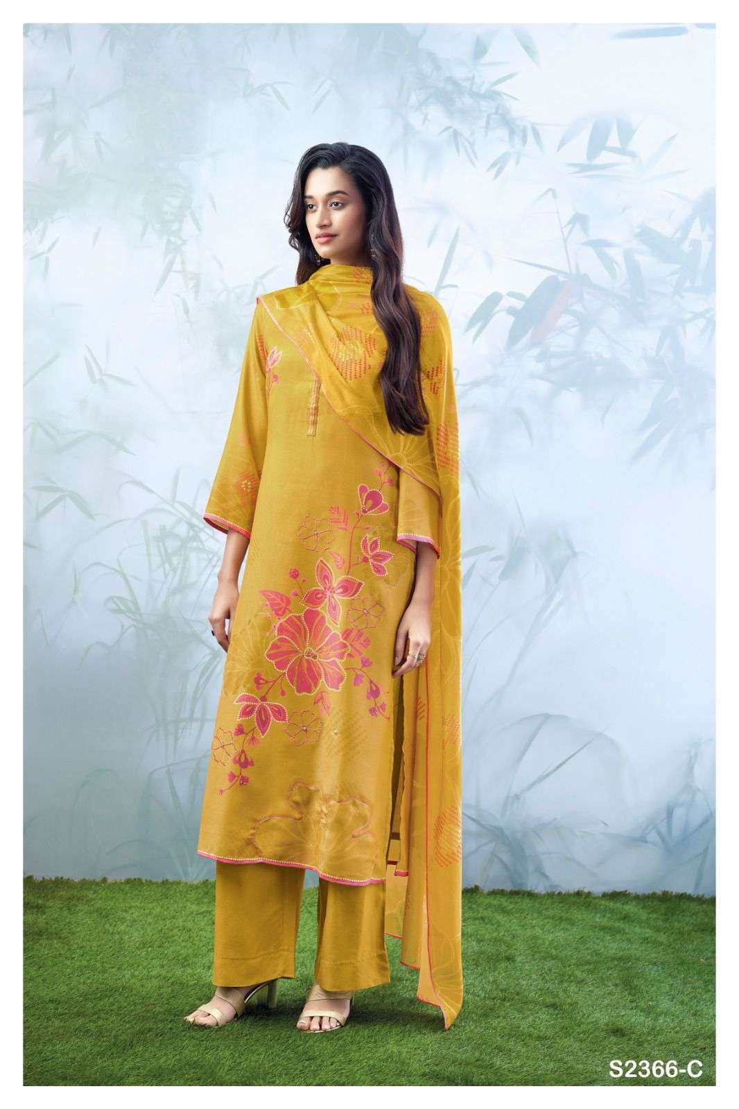 Ganga FRANKIE 2366 Dress Materials Wholesale catalog
