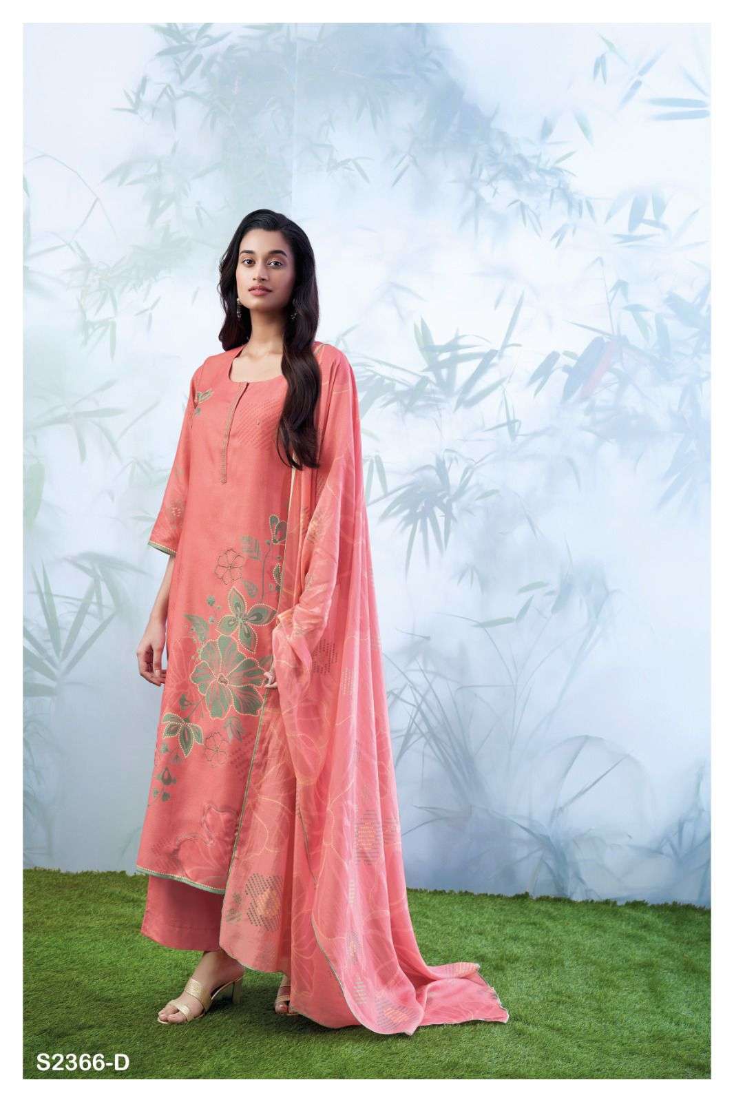 Ganga FRANKIE 2366 Dress Materials Wholesale catalog