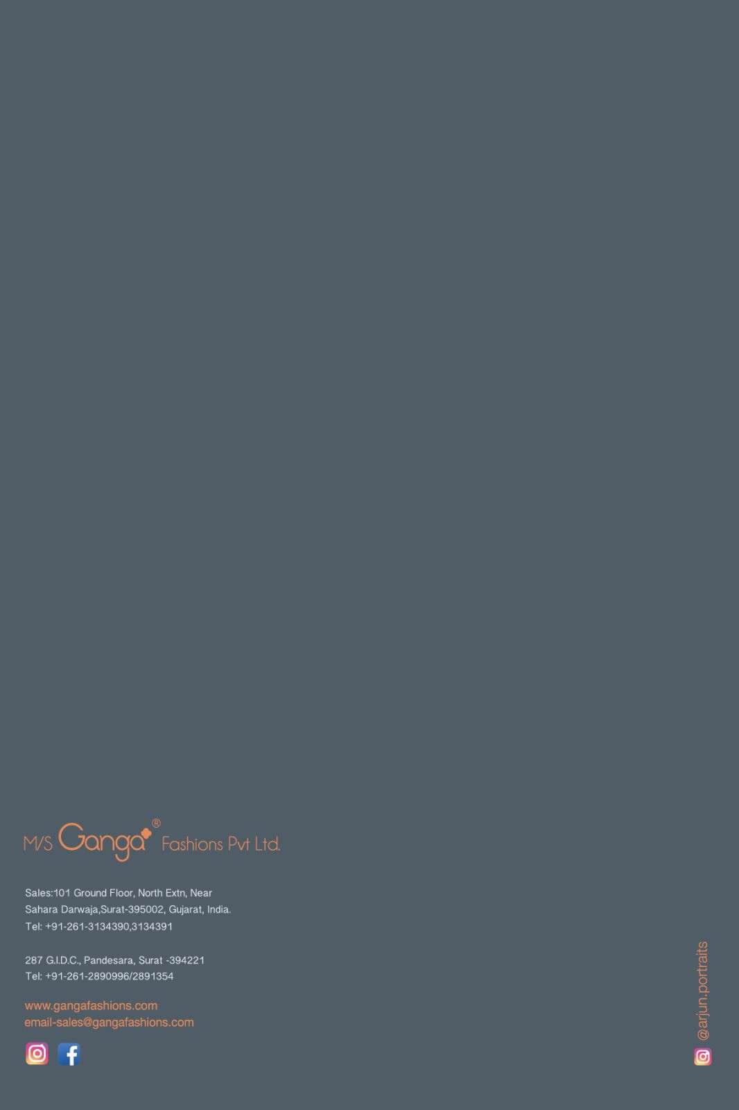 Ganga FRANKIE 2366 Dress Materials Wholesale catalog