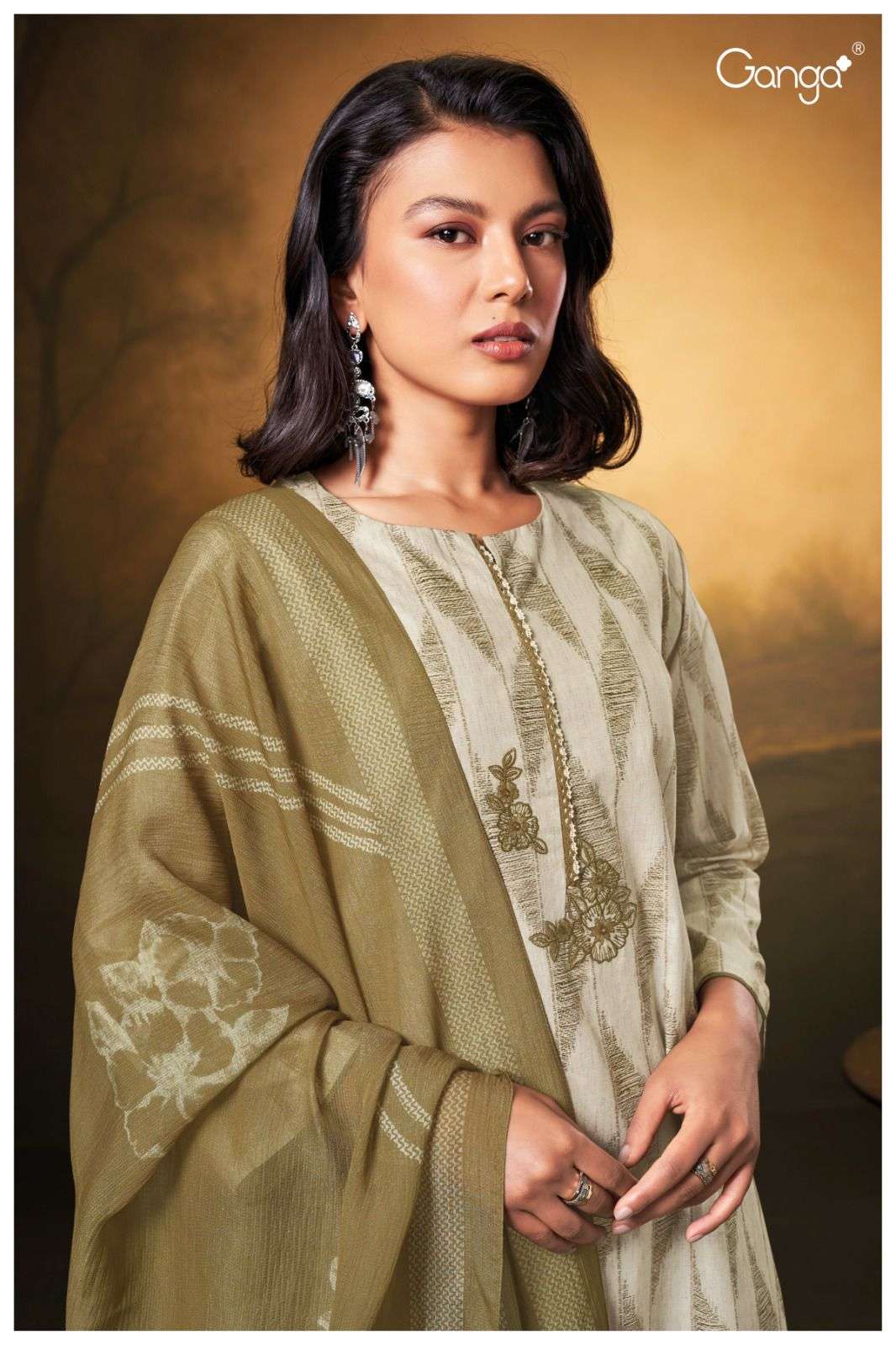 GANGA HUMSIHA 2447 Dress Materials Wholesale catalog