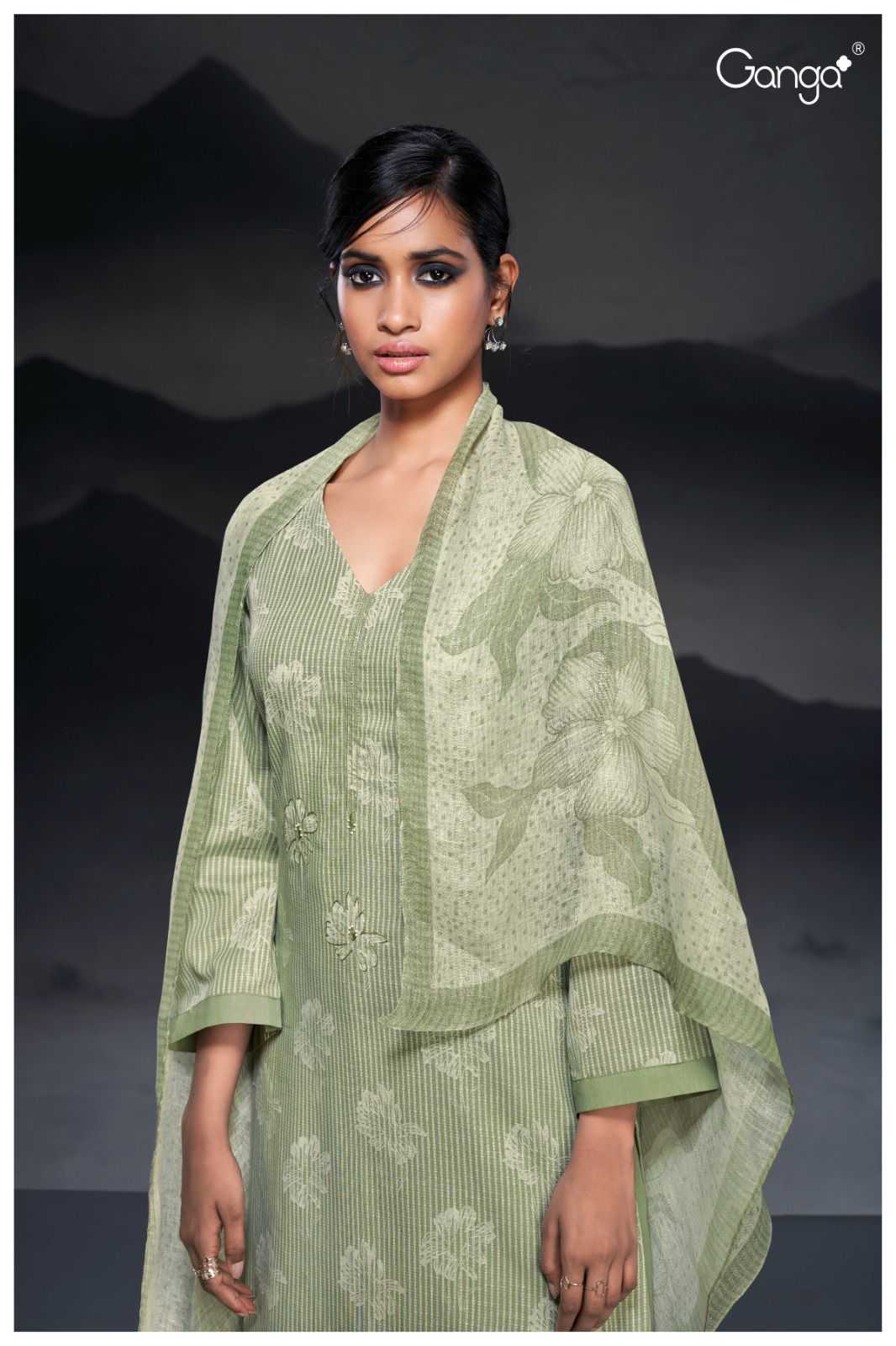 Ganga KILAH 2402 Dress Materials Wholesale catalog