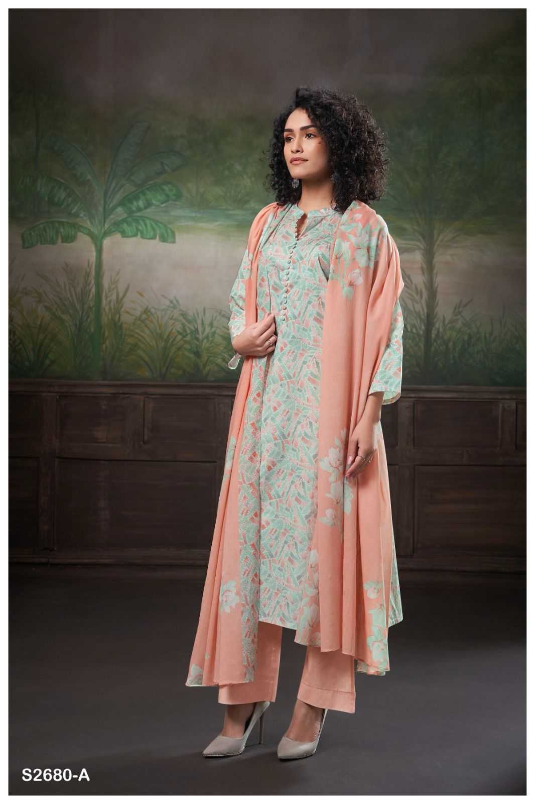 Ganga NEEVA 2680 Dress Materials Wholesale catalog