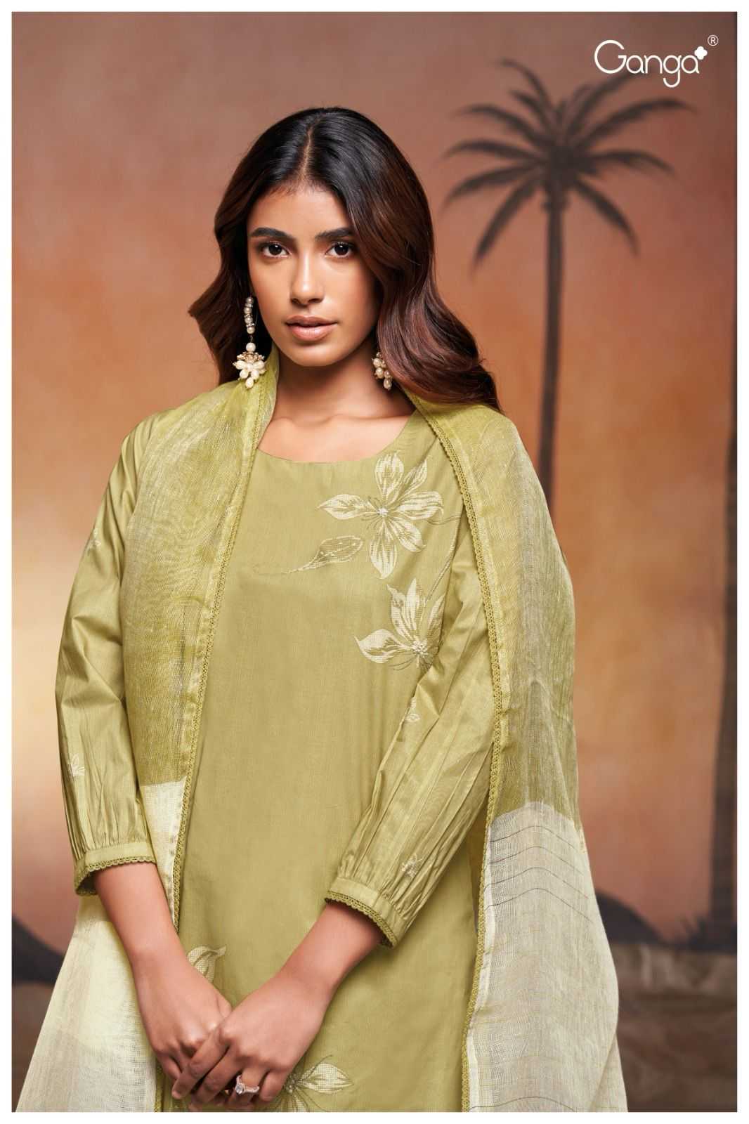 Ganga OAKLEIGH 2549 Dress Materials Wholesale catalog
