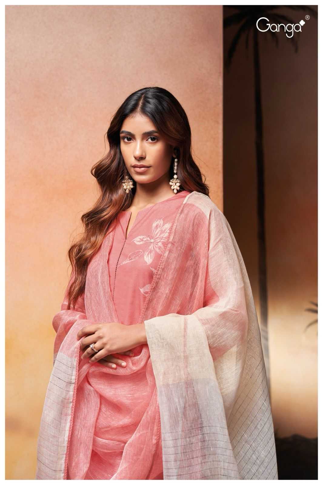 Ganga OAKLEIGH 2549 Dress Materials Wholesale catalog