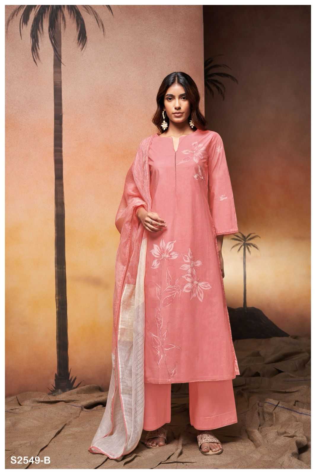 Ganga OAKLEIGH 2549 Dress Materials Wholesale catalog