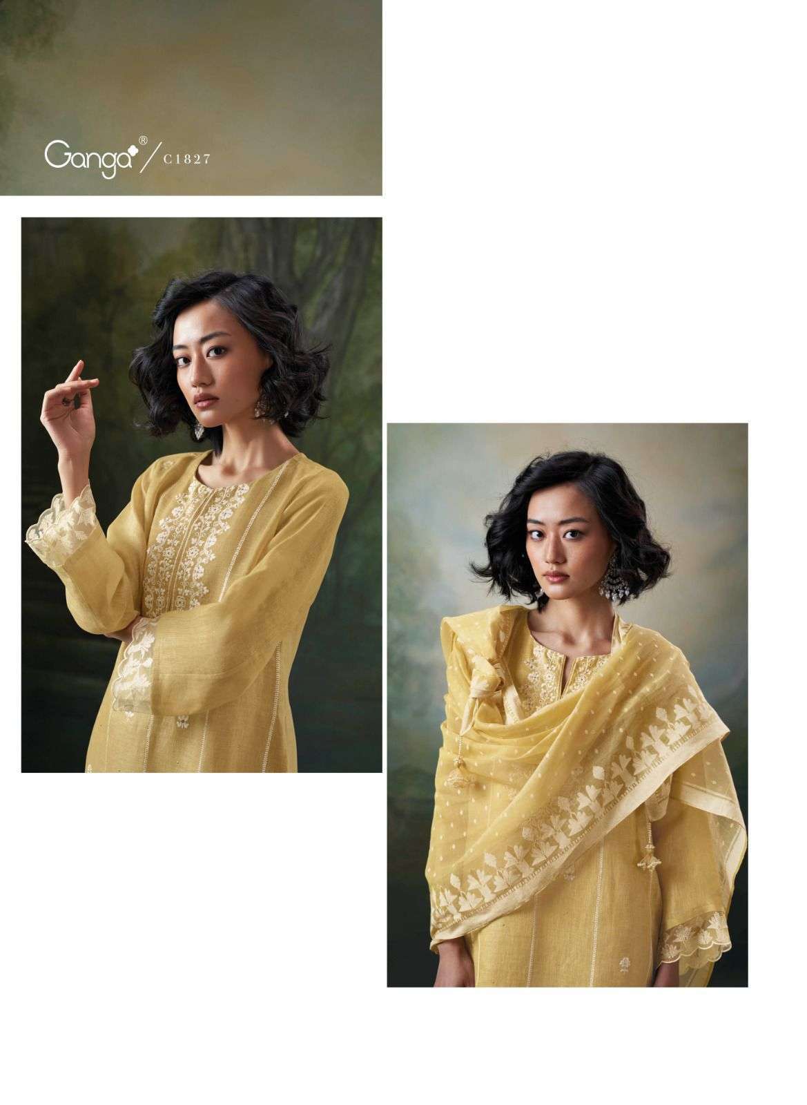 Ganga PARISA Dress Materials Wholesale catalog