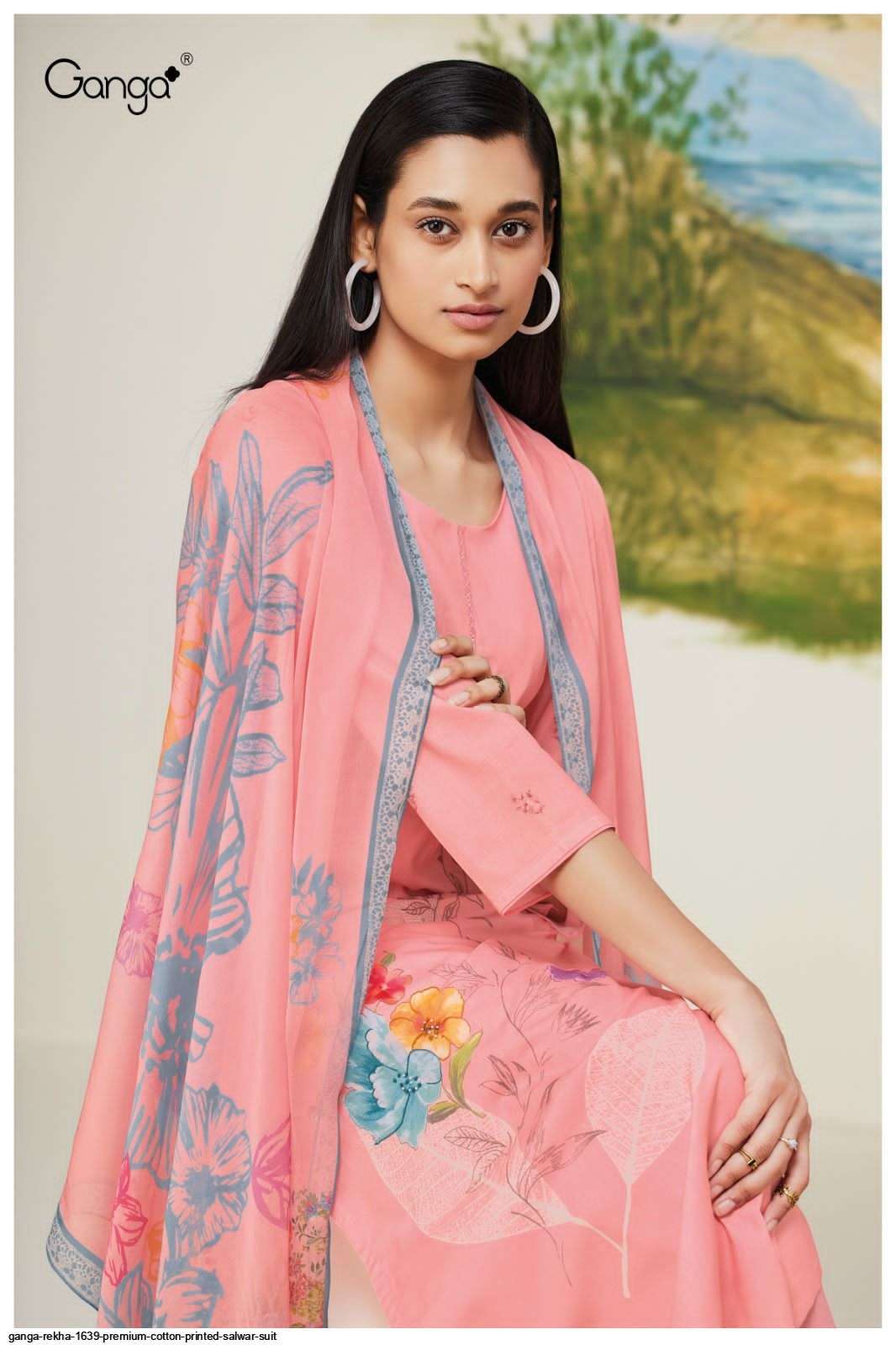 Ganga REKHA 1639 Salwar kameez Wholesale catalog