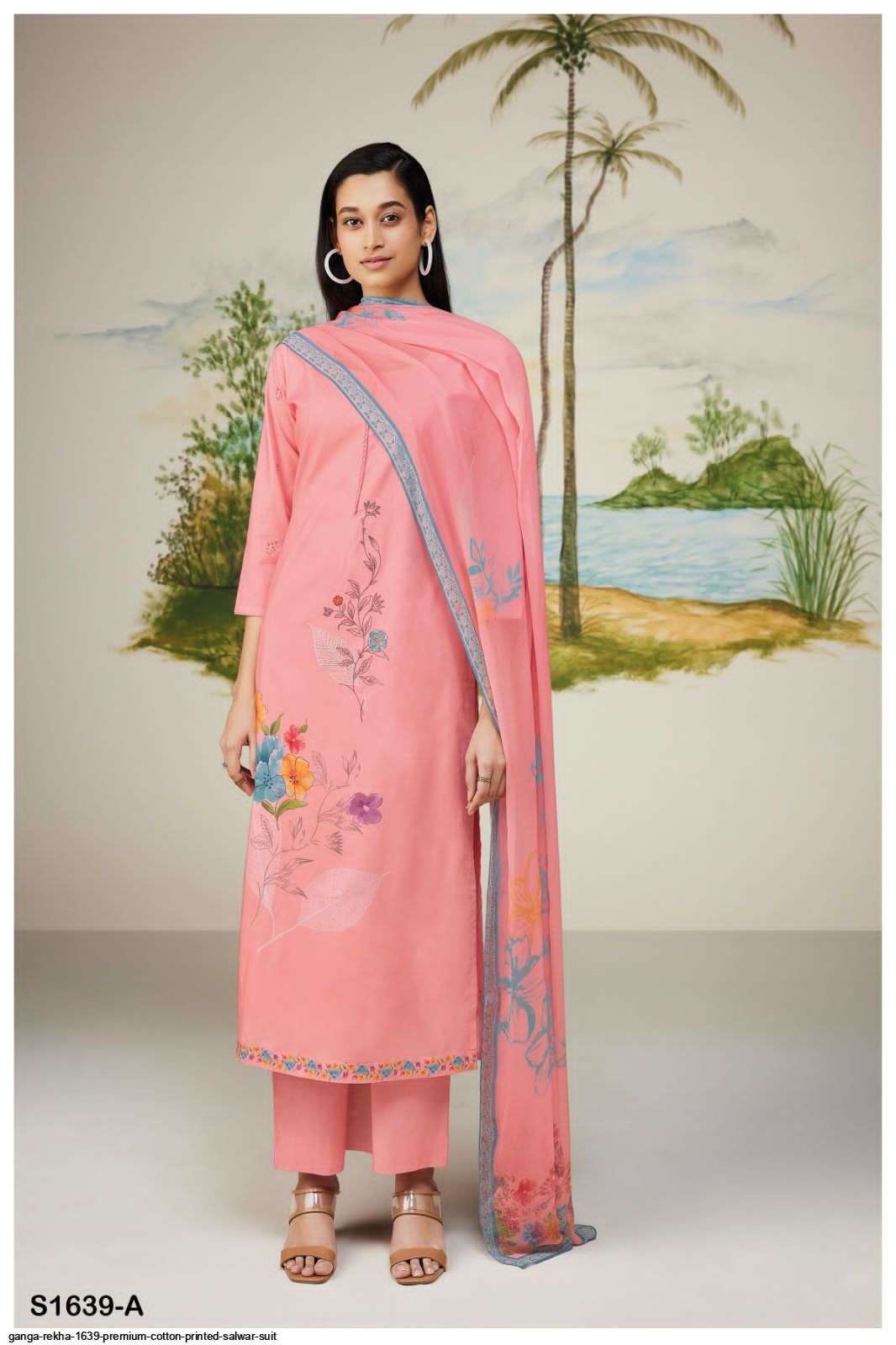 Ganga REKHA 1639 Salwar kameez Wholesale catalog