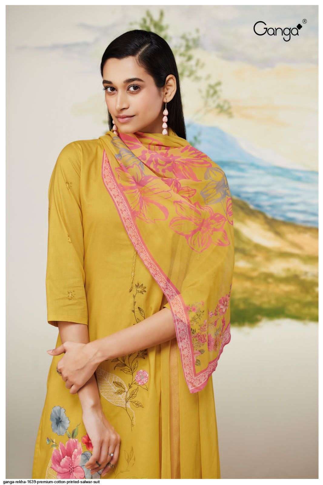 Ganga REKHA 1639 Salwar kameez Wholesale catalog