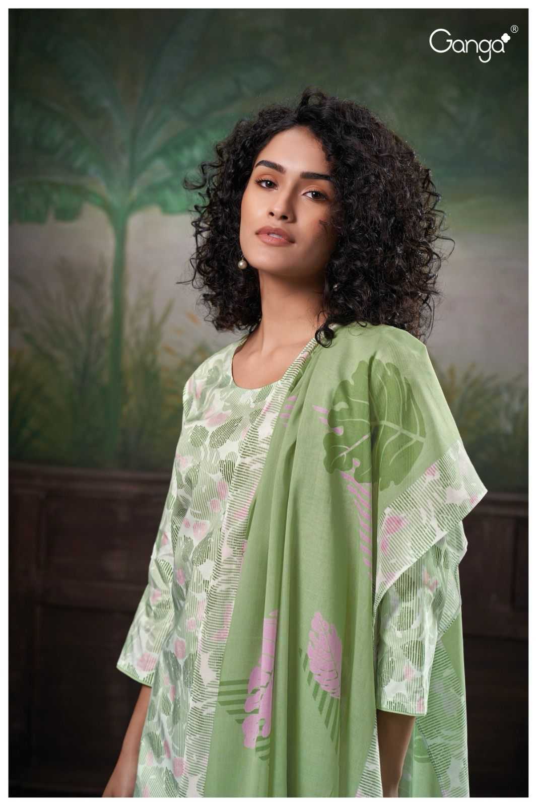 Ganga RIDAH 2677 Dress Materials Wholesale catalog