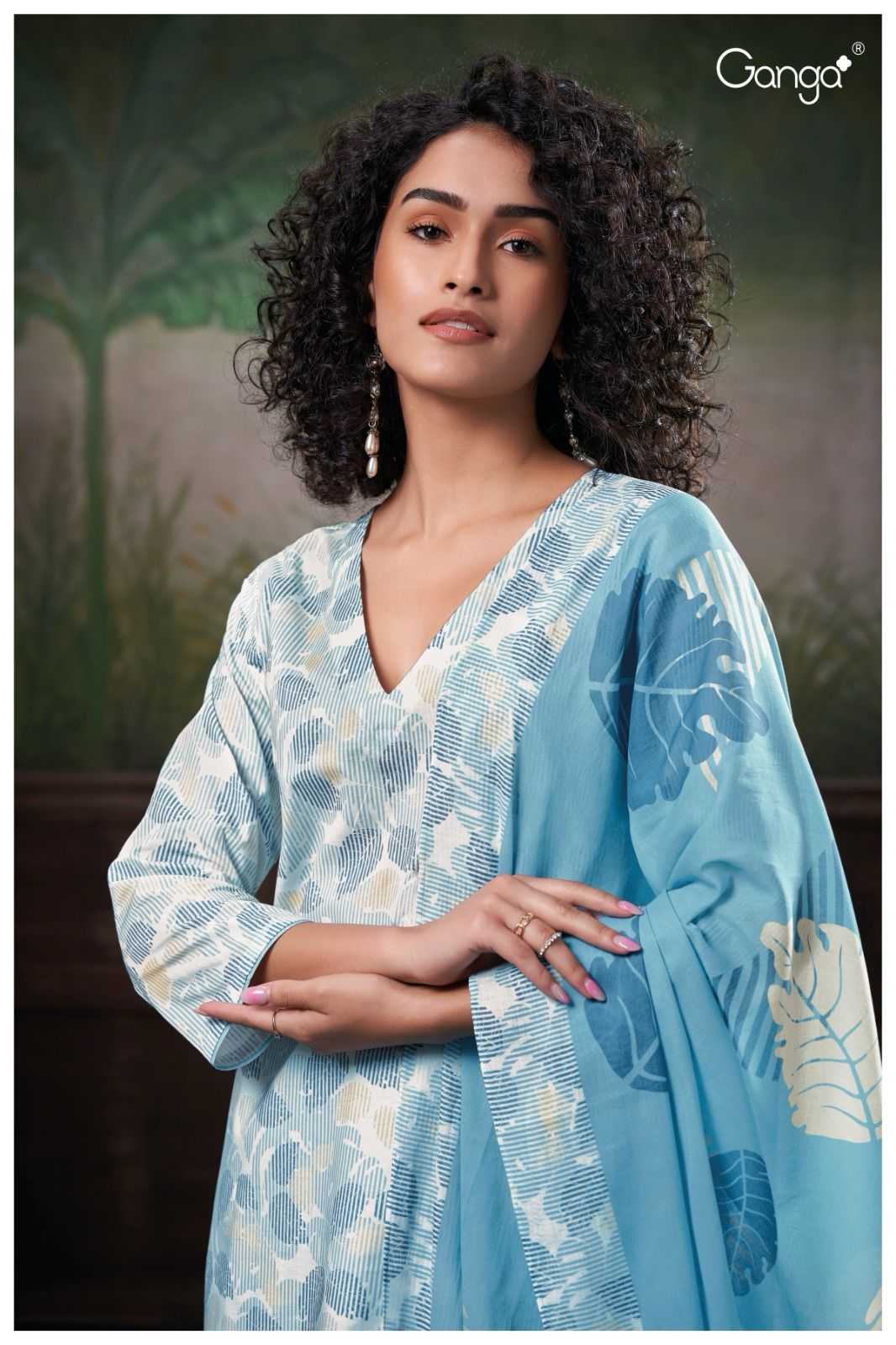 Ganga RIDAH 2677 Dress Materials Wholesale catalog