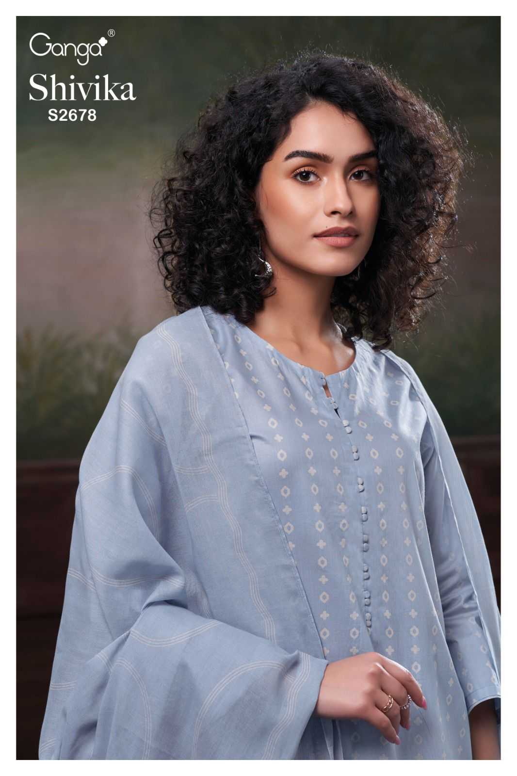 Ganga SHIVIKA 2678 Dress Materials Wholesale catalog
