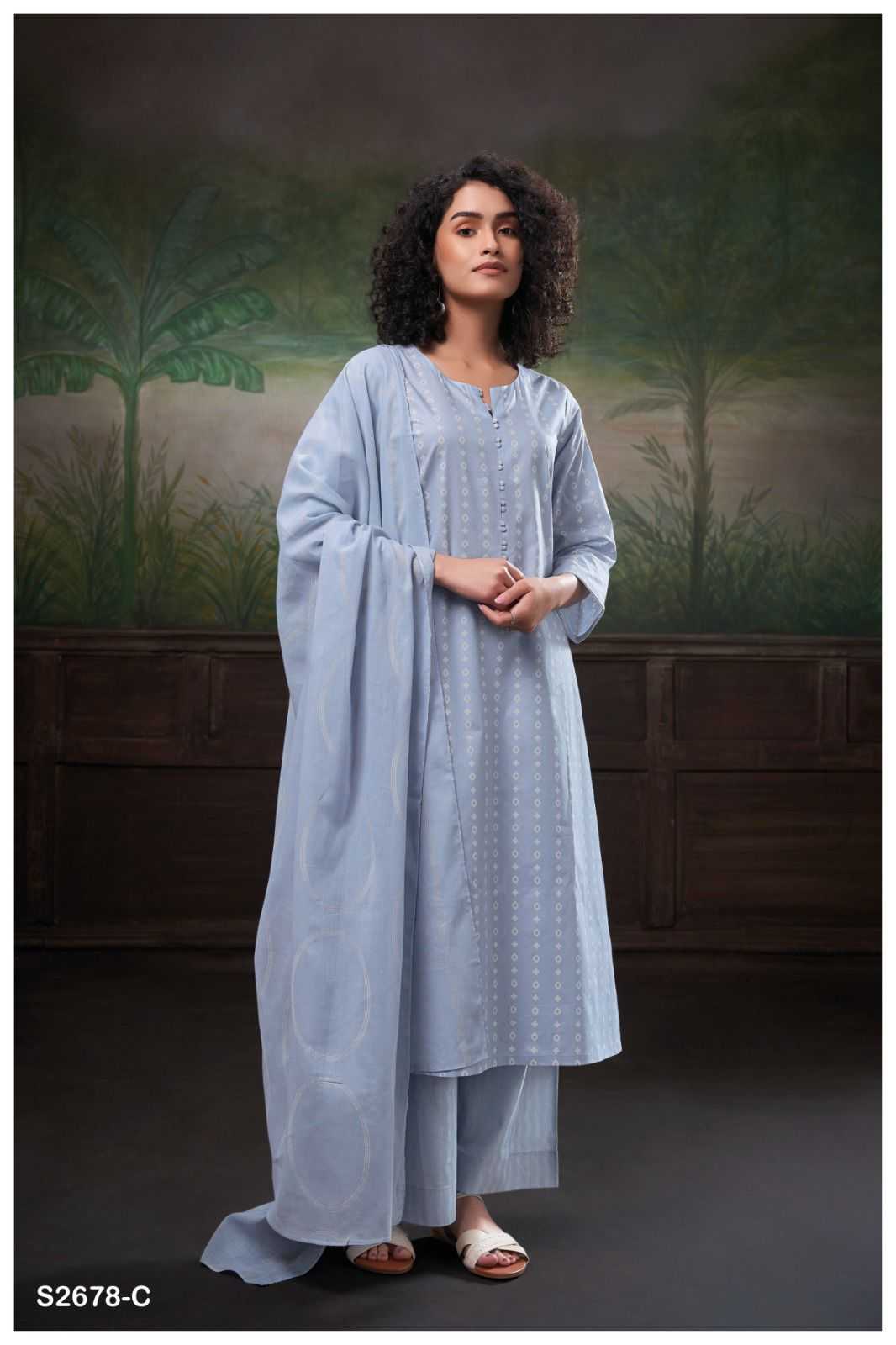 Ganga SHIVIKA 2678 Dress Materials Wholesale catalog