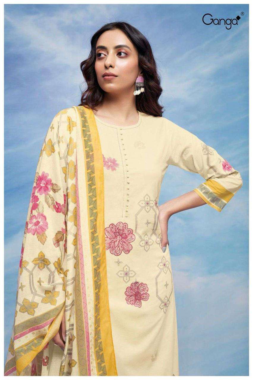 Ganga VERONIKA 2374 Dress Materials Wholesale catalog