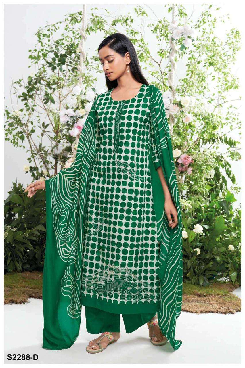 Ganga VIENNA 2288 Dress Materials Wholesale catalog
