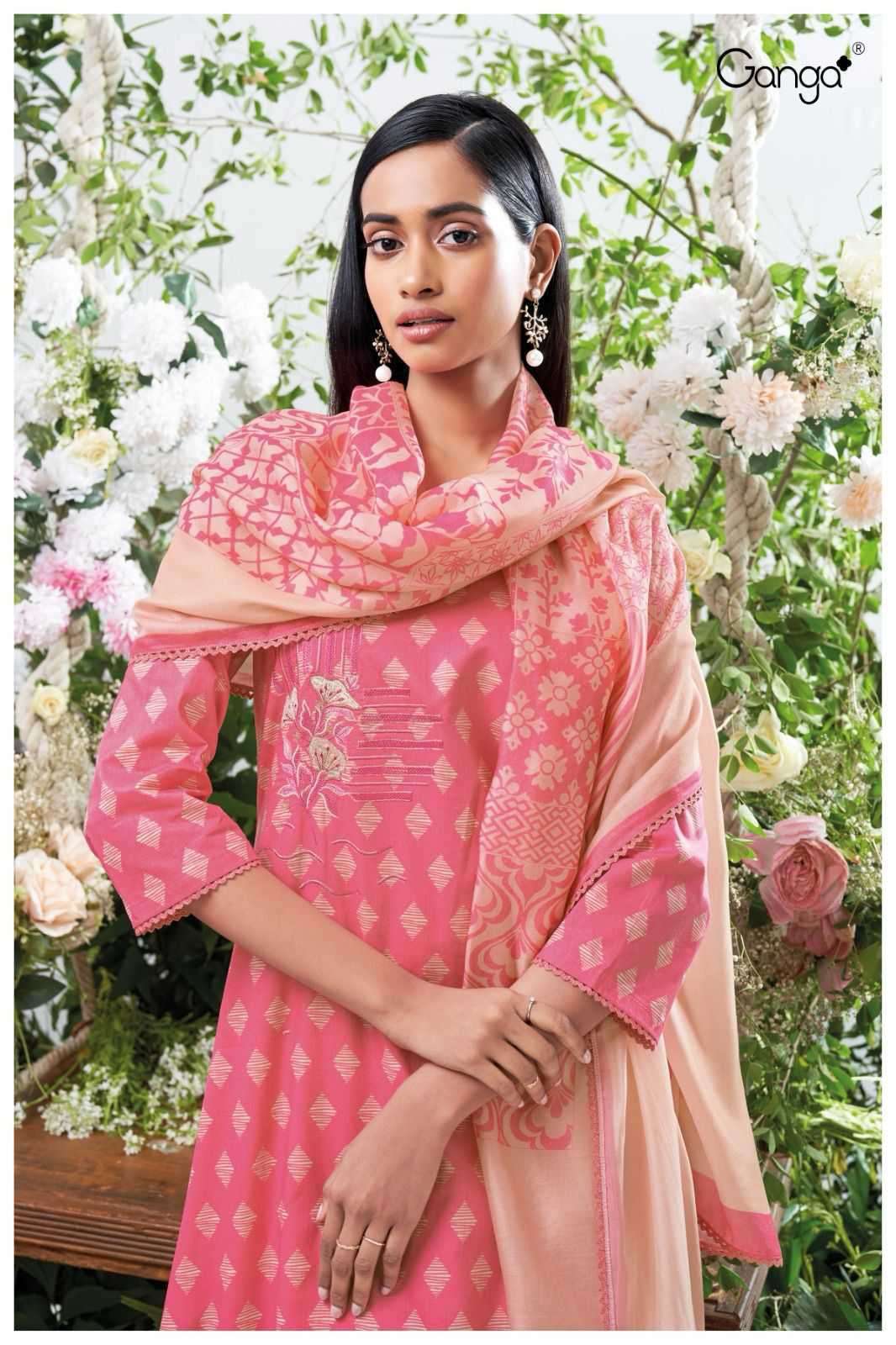 Ganga WILMER 2412 Dress Materials Wholesale catalog