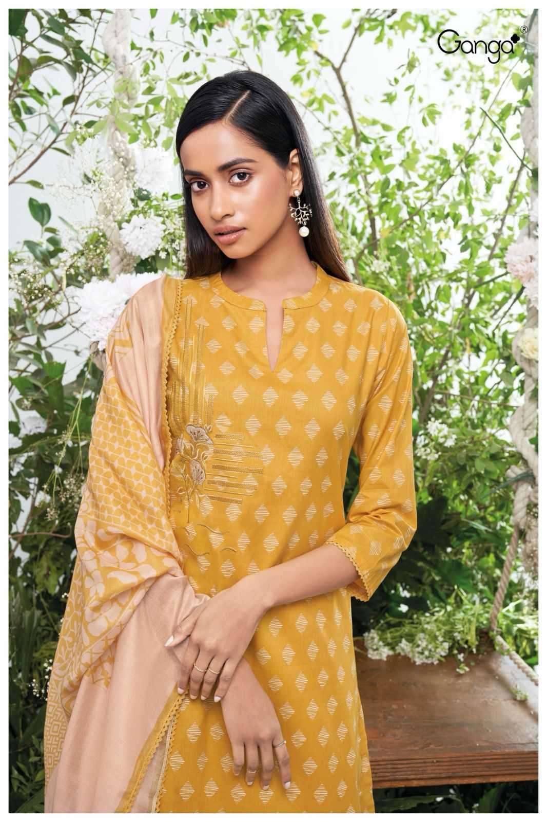 Ganga WILMER 2412 Dress Materials Wholesale catalog
