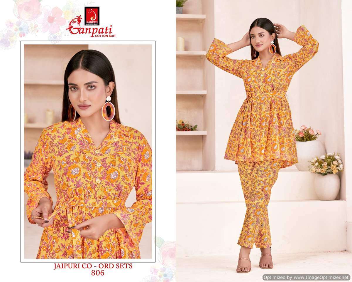 Ganpati Jaipuri Vol-8 – Cord Set - Wholesale Catalog