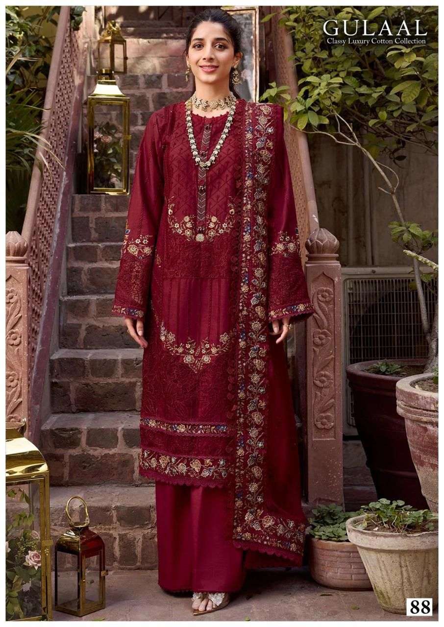 Gulaal Classy Luxury Cotton Vol 9 Dress Material Wholesale catalog