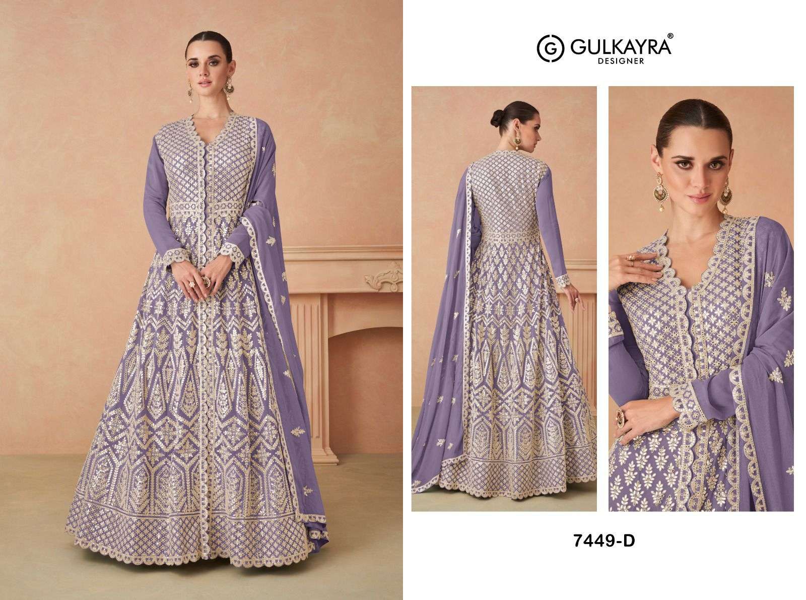 Gulkayra Rimsha Real Georgette Designer Salwar Kameez Wholesale catalog