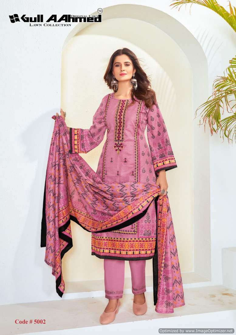 Gull A Ahmed Bin Saeed Vol-5 – Dress Material - Wholesale Catalog