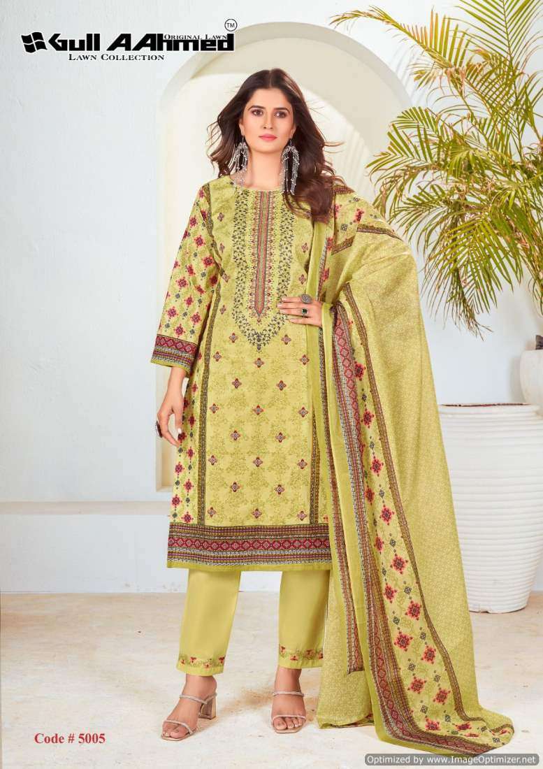 Gull A Ahmed Bin Saeed Vol-5 – Dress Material - Wholesale Catalog