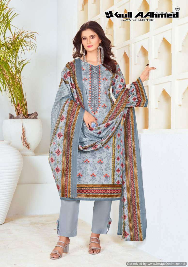 Gull A Ahmed Bin Saeed Vol-5 – Dress Material - Wholesale Catalog