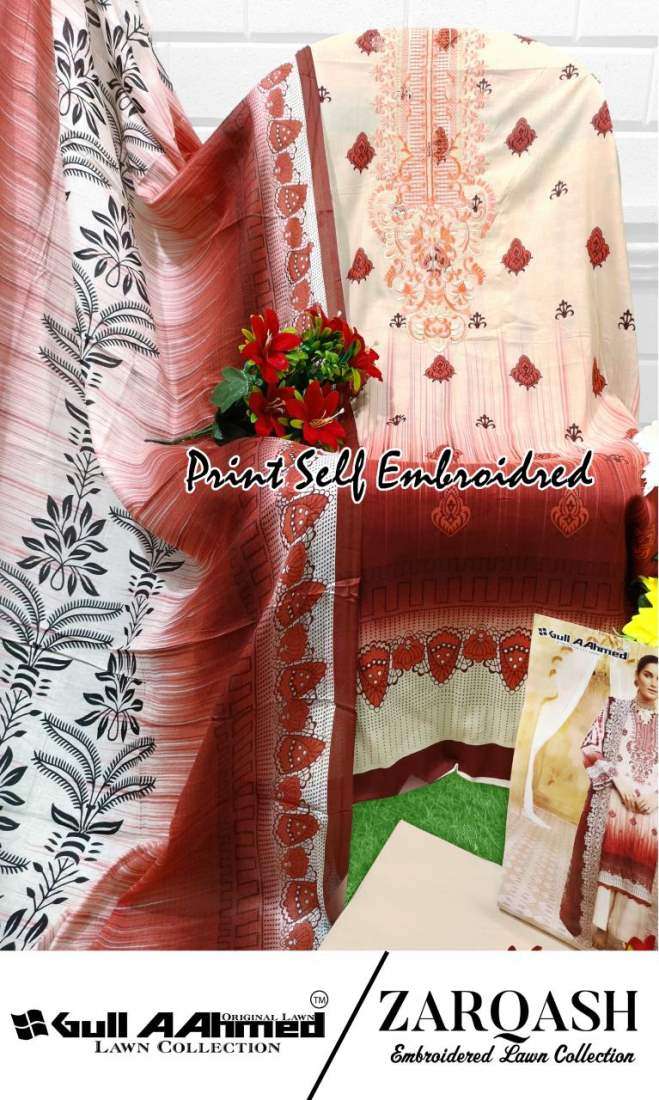 Gull A Ahmed Zarqash Vol-1 – Dress Material - Wholesale Catalog
