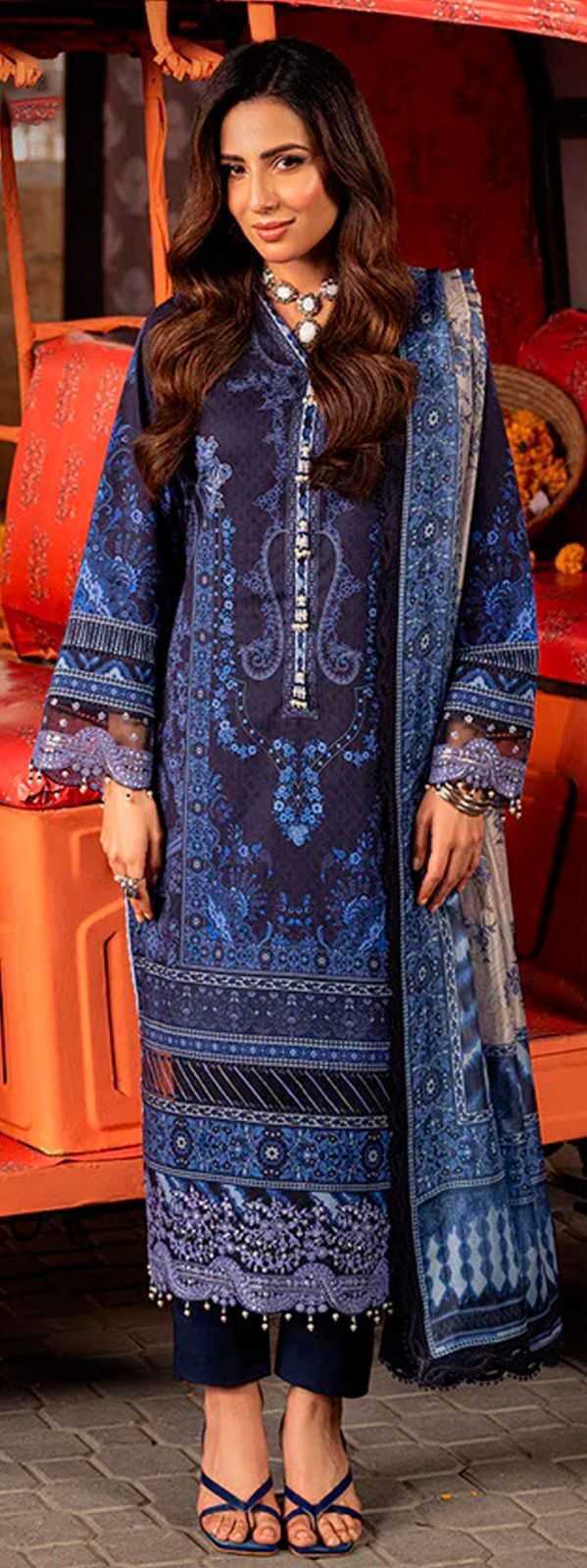 Hala Zafira Vol 6 Lawn Cotton Dress Material Wholesale catalog