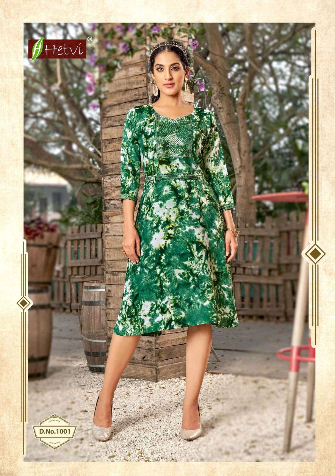 Hetvi MANILA Kurti Wholesale catalog