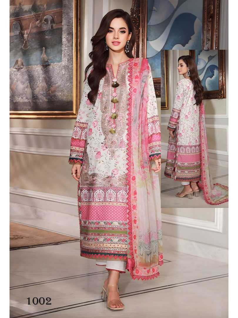 House Of Twist Gazal Vol 2 Karachi Cotton Digital Printed Dress Material Wholesale catalog