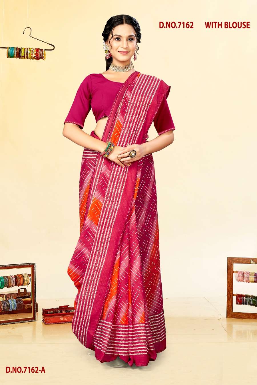 INDER SILK MILLS BLACK MONEY-7162 Saree Wholesale catalog