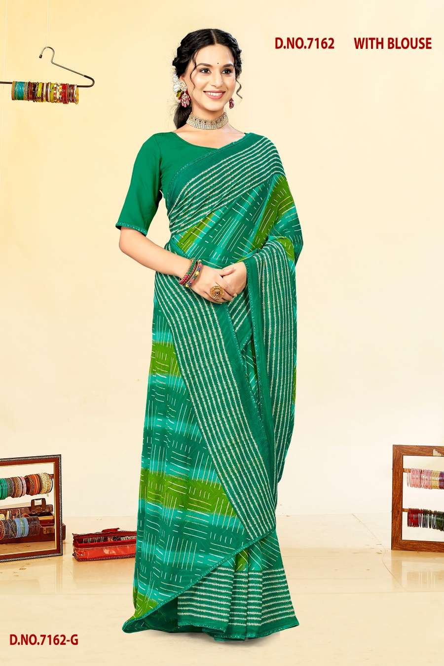 INDER SILK MILLS BLACK MONEY-7162 Saree Wholesale catalog