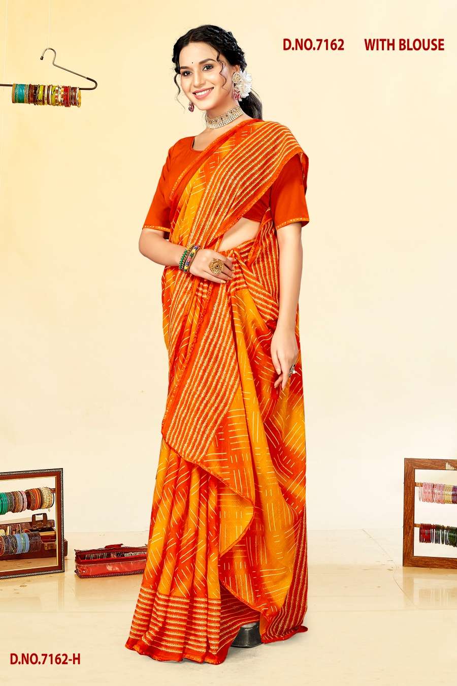 INDER SILK MILLS BLACK MONEY-7162 Saree Wholesale catalog